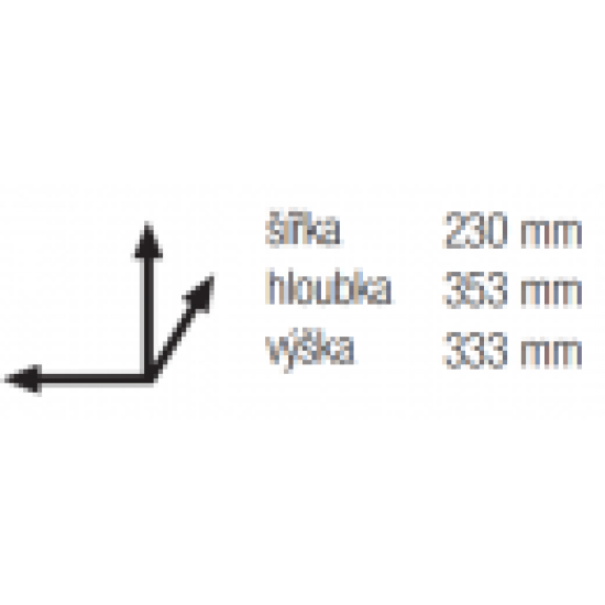 GOLLINUCCI Sorter Linea 201, 500 mm világosszürke